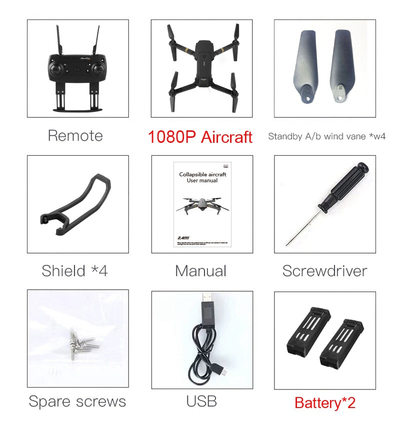 Foldable Design RC Quadcopter with Camera