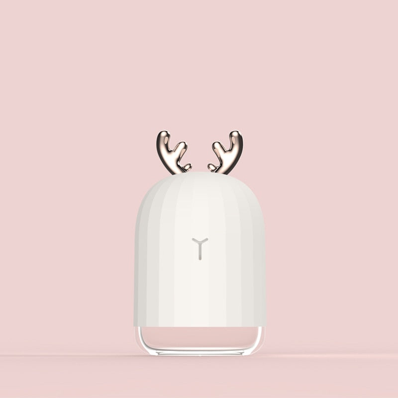 Ultrasonic Air Humidifier / Diffuser with Antlers / Ears
