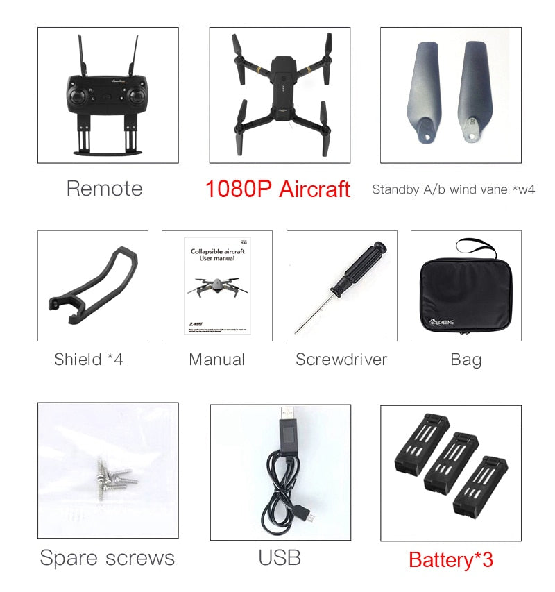Foldable Design RC Quadcopter with Camera