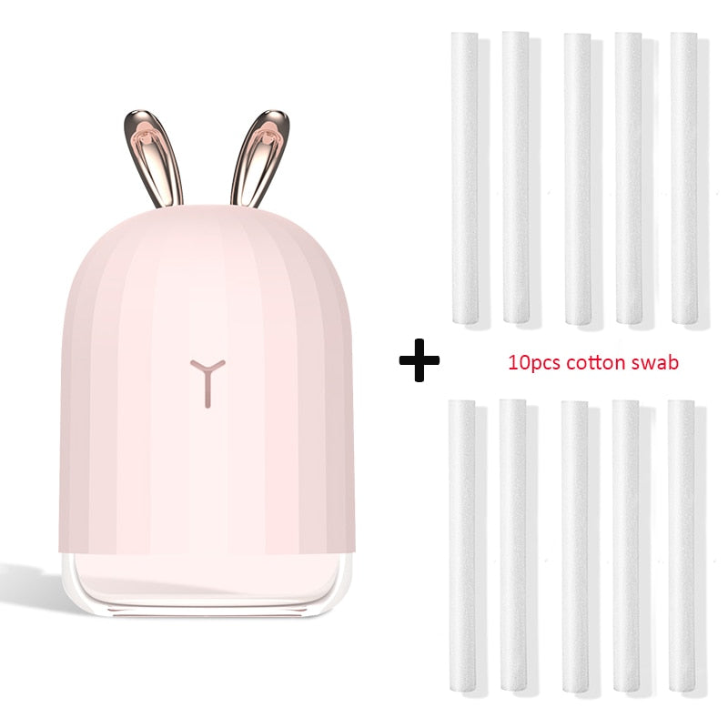 Ultrasonic Air Humidifier / Diffuser with Antlers / Ears
