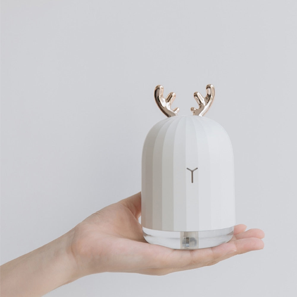 Ultrasonic Air Humidifier / Diffuser with Antlers / Ears