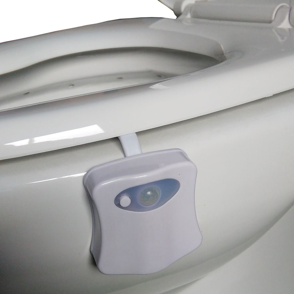 Smart Toilet Seat with Motion Sensor and Night Light