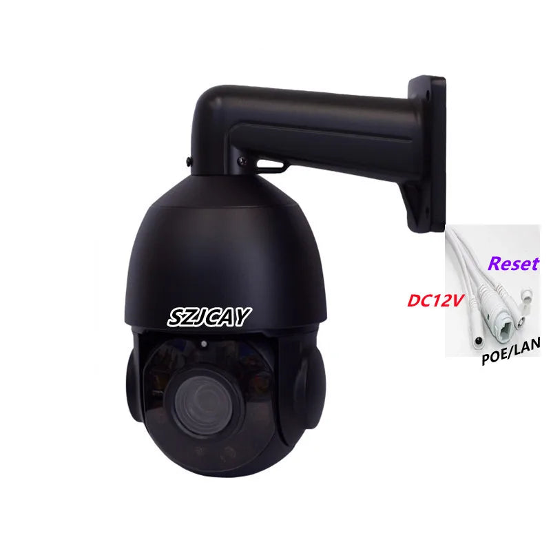 Onvif 12MP 4K 25fps Wireless Wifi Camera 990X Zoom Outdoor Human Tracking POE PTZ Surveillance IP Camera Hikvision Da-hua ICSee