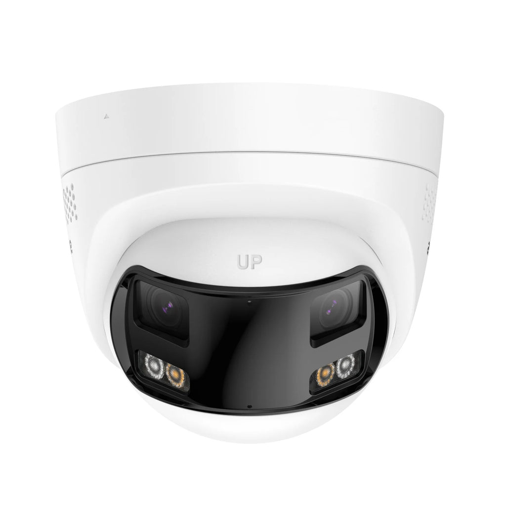 ANNKE 6MP DUO POE Dual Lens 180° Wide View Outdoor Video Camera,6MP AI Human Detect,6MP Security Camera 2 Way Audio CCTV Camera