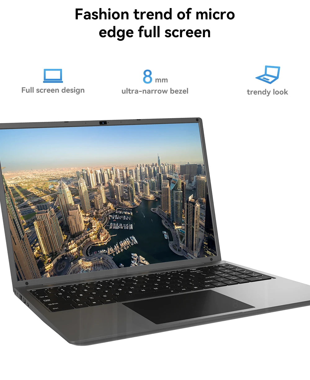 16 Inch Laptop Intel Core I5-1240P CPU 2.5K IPS Display Windows 11 Notebook Portable Business Laptop 16GB RAM 512GB/ 1TB ROM For Student, Business