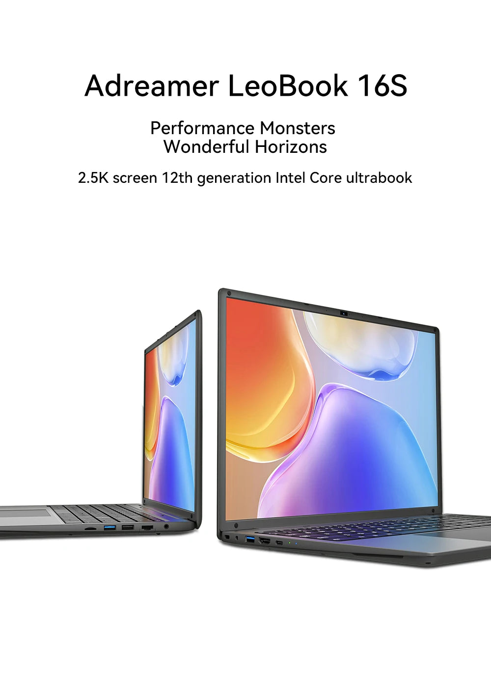 16 Inch Laptop Intel Core I5-1240P CPU 2.5K IPS Display Windows 11 Notebook Portable Business Laptop 16GB RAM 512GB/ 1TB ROM For Student, Business