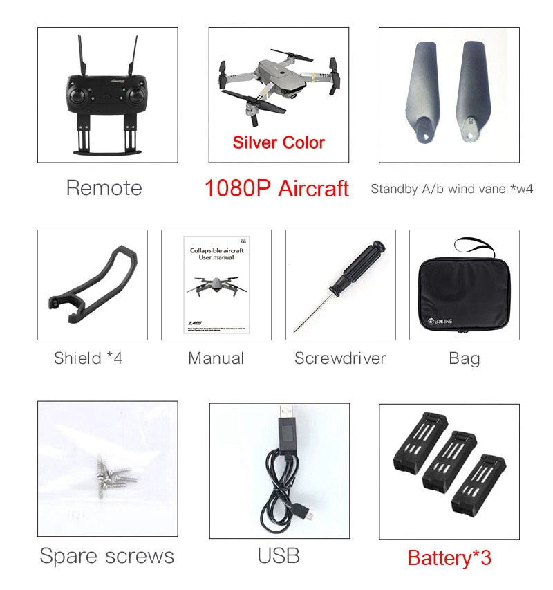 Foldable Design RC Quadcopter with Camera